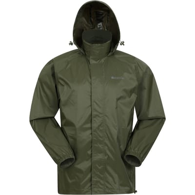 Mountain Warehouse Heren Pakka II Waterdichte Jas (Groen)