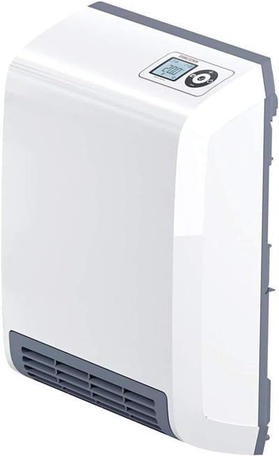 Elektronisch Geregelde Snelverwarmer met LCD Display voor Badkamer - 2 kW, Weektimer, Energiezuinig, Kinderslot