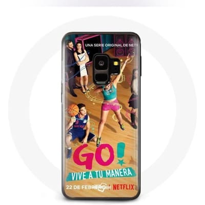 Coque pour Samsung Galaxy S9 Plus Poursuis Tes Rêves Lupe Mia et Álvaro Go! Live Your Way