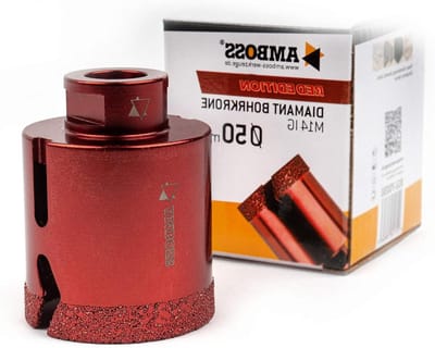 Diamantboorkroon - Tegelboor Gatzagen - Droog Boren - Geoptimaliseerde Diamantcoating - 50 mm - Niet gespecificeerd
