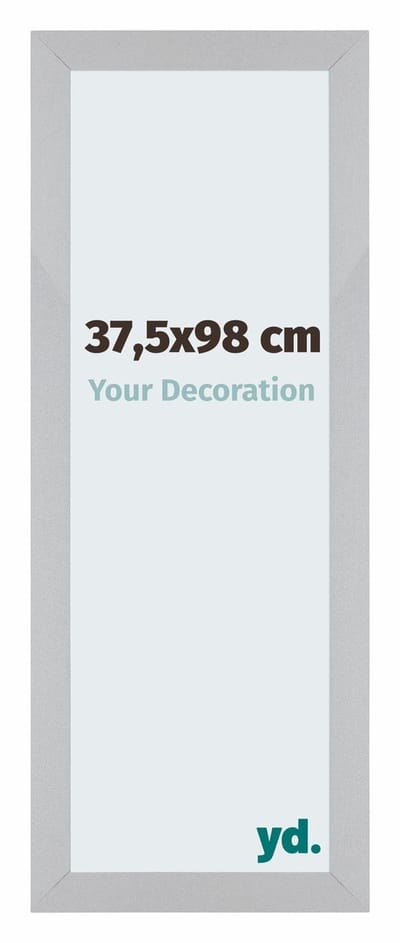 Your Decoration - Puzzellijst 37,5x98 cm - Zilver Mat - Puzzellijst 1500-2000 stukjes - MDF Fotolijst - Mura