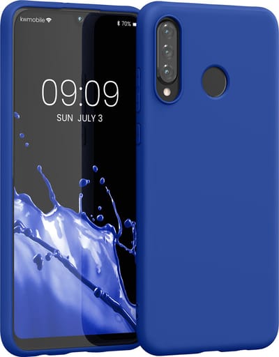 kwmobile telefoonhoesje geschikt voor Huawei P30 Lite - Hoesje voor smartphone - Back cover in Baltisch blauw