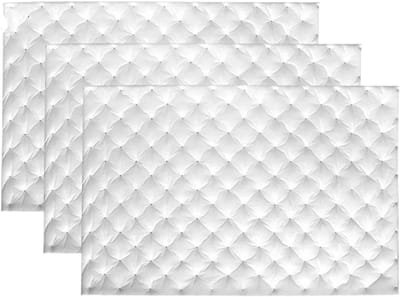 Motorruimte Isolatie - Geluiddempend Schuim - Auto Geluid Dempen - Zelfklevend Warmte-isolerend - 3x 50x80cm - Wit