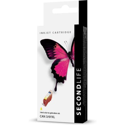 SecondLife - Canon BCI 3/6 Yellow XL