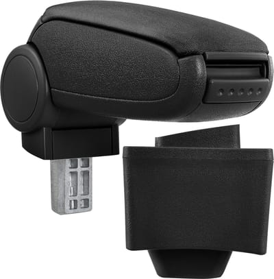 Armsteun voor AUDI A3 8L 1996-2003 stof zwart