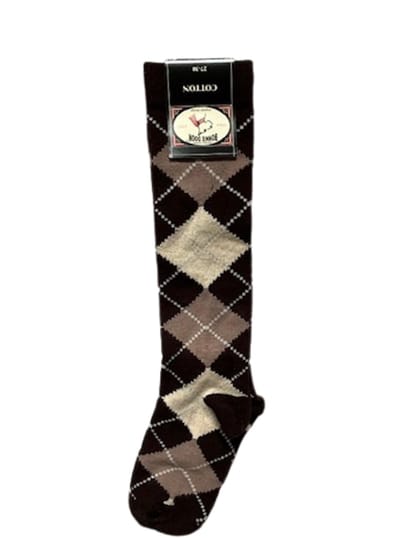 Bonnie Doon kniekousen 27/30 dark brown
