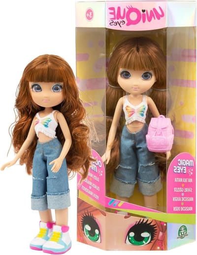 Pop Vlindercollectie - Sophia pop - Kinderen vanaf 3 jaar - Volgende ogen - 25 cm - Sophia