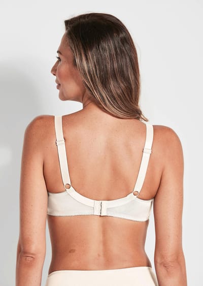 Beha zonder beugel met kant - gebroken wit - Gr. 85 D van Goldner Fashion