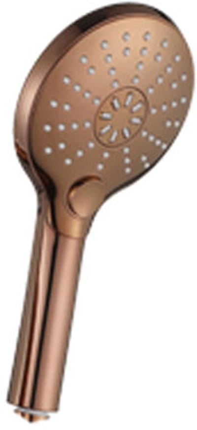 Maximo Luxe Handdouche Brons – 3 Straalstanden – Comfortabele Waterstraal – Universele Handdouche – Ronde Design Handdouche
