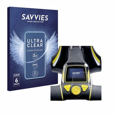 Savvies - Screenprotector voor Motocaddy M3 Pro Electric Trolley - Folie Beschermfolie transparant 6 Stuks