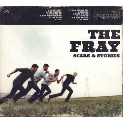 CD FRAY - Scars & Stories 88697578022 Epic 2012 VS Rock Gebruikt black