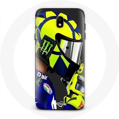 Samsung Galaxy J3 2017 hoesje Valentino Rossi motoGP snelheidsbestuurder