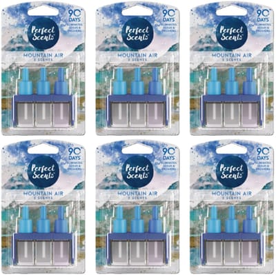Ambi Pur - Perfect Scents 3Volution Navulling Mountain Air - 6 x 20 ml