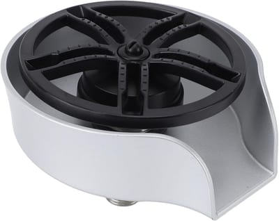 Glazenwasser voor de Gootsteen - Bekerreiniger Keuken - Efficiënt Glazen Wassen - Roestvrijstalen Ring