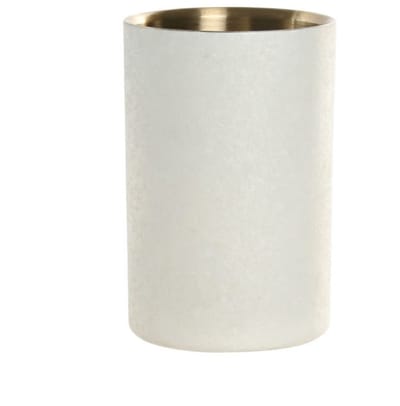 Casa di Elturo Luxe dubbelwandige wijnkoeler – rvs – mat – Ø12 cm x h18 cm