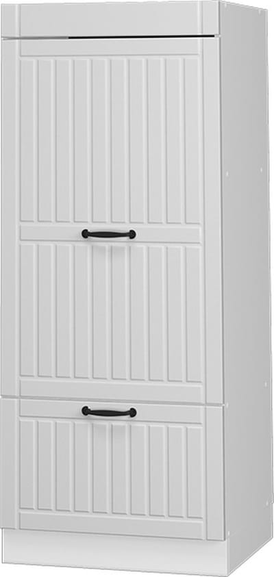Vicco Hoge kast Fame-Line, Wit landelijk/Wit, 60 cm