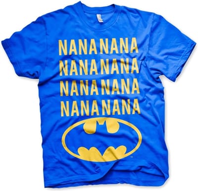 Batman NaNa T-shirt blauw