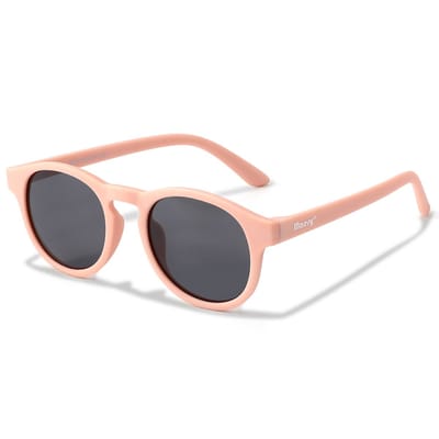 Maesy Kinder Zonnebril Novi - 6 t/m 12 jaar - Flexibel - UV400 Bescherming - Zonnebril Kind - Licht Roze