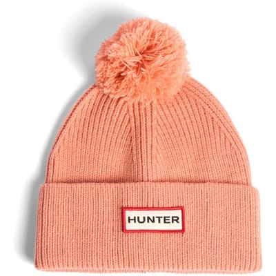 Hunter Arrinay Ribbels Ribbelmuts/Sjaal Cadeauset Unisex Volwassenen Terracotta Hoed & Sjaal Set - Één maat