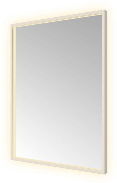 Hotbath &More SQU680 Square spiegel 60x80cm met verlichting, spiegelverwarming, kleurwissel, dimbaar en afstandsbediening RVS316