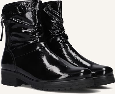 Gabor 092 Enkellaarsjes - Enkelboots met rits - Dames - Zwart - Maat 39