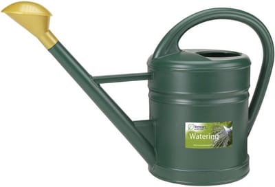 Grote Zwarte Gieter voor Buitenplanten en Tuinwerkzaamheden