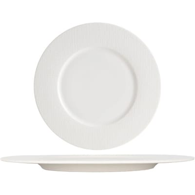 Bonna Dinerbord - Patch Neat - Porselein - 32 cm - set van 6