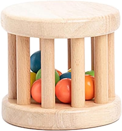 Regen Stok Speelgoed - Muziek Instrument - Zintuiglijke Stimulatie - Kindvriendelijk Geluid - 9x9x8cm tot 34.3cm - Houtkleur