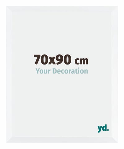 Your Decoration - Fotolijst 70x90 cm - MDF - Wit Mat - Catania