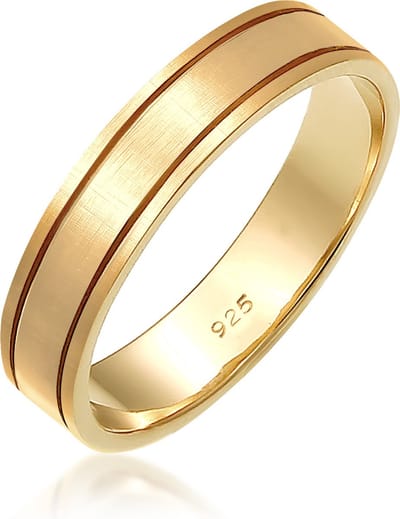 Elli PREMIUM - Ring - Elli PREMIUM Ring Dames Band Paar Bruilloft in 925 sterling zilver - Dames