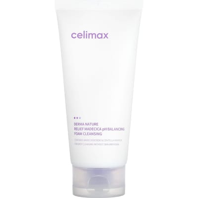 celimax - Derma Nature Relief Madecica Mousse Nettoyante Équilibrante pH 150 ml white