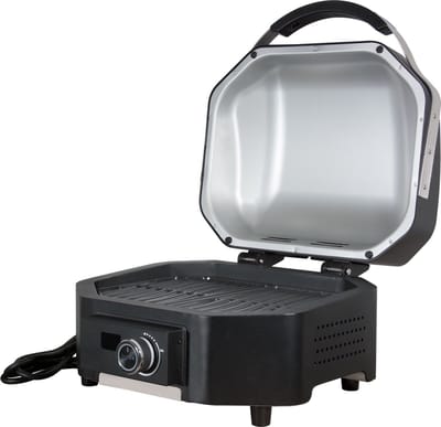 Cozze Grill E-200 Elektrisch 230V 1700W - Roestvast Staal - Zwart -