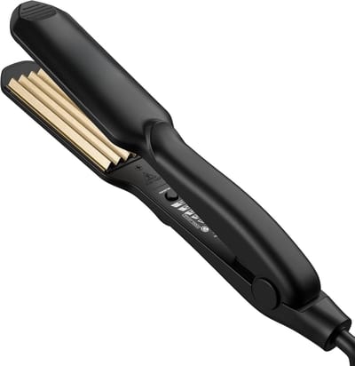 SNJY® Wafeltang - Krultang - Golvenkrultang - 110-240V - Zwart