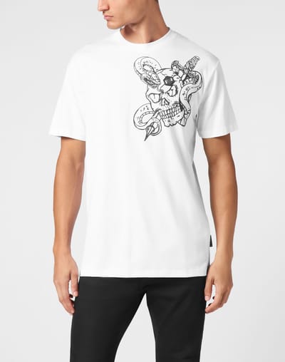 T-Shirt Ronde Hals Snake