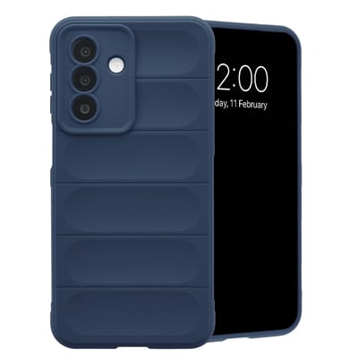 imoshion Hoesje - Geschikt voor Samsung Galaxy A27 (5G) - EasyGrip Backcover - Donkerblauw