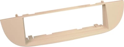 1-DIN Paneel geschikt voor Fiat 500 (ZAF 312)- 2007-2015 Kleur: Beige