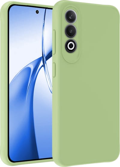 Hoesje - Geschikt voor OnePlus Nord CE4 - Sterk & Shockproof - Siliconen Case - Hoes Cover - Telefoonhoes - Groen