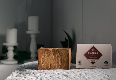 Eanna - Aleppo organische zeep - 200g - 20% Laurierolie - 100% olijfolie