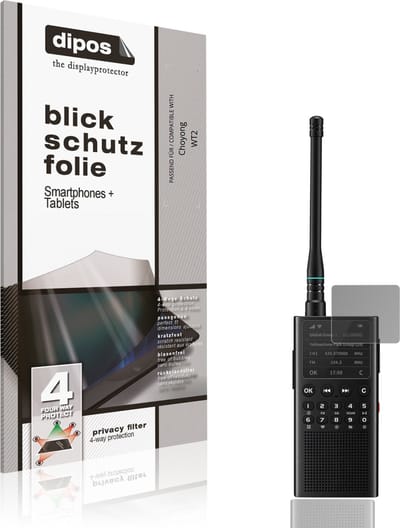 dipos – Matte Privacy Screenprotector geschikt voor Choyong WT2 | Anti-Spy Beschermfolie