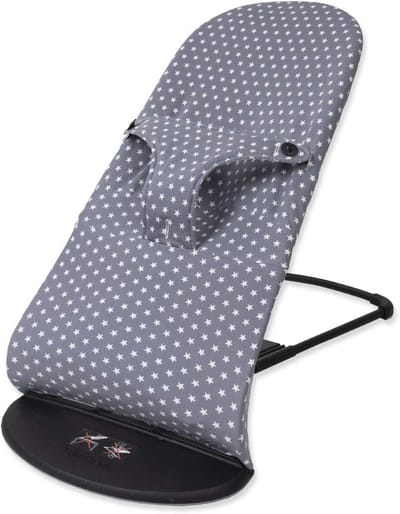 Hangmat voor baby met grijze sterren