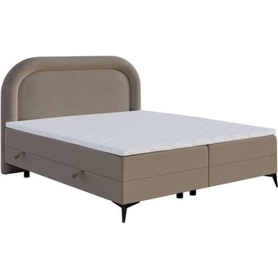 Boxspring Lorena velvet inclusief topper 180 x 200 cm | NADUVI Collection