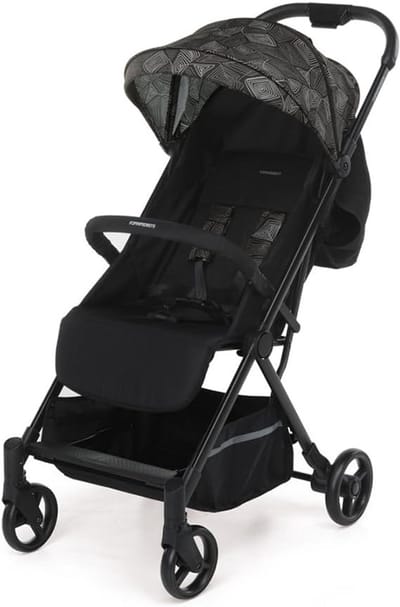 Compacte kinderwagen met 1-handsluiting en verstelbare rugleuning voor kinderen tot 15 kg