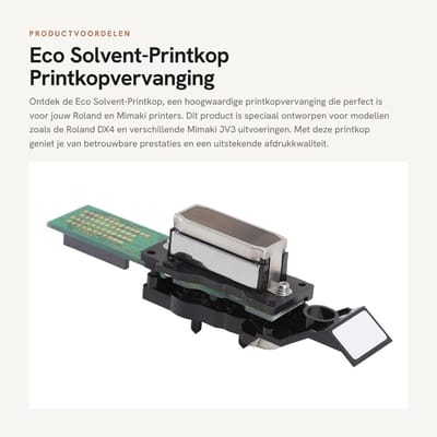 Dailygoods- Printkop Reiniger - Printkopvervanging - Printeraccessoire - Geschikt voor Roland/Mimaki - Materiaal: ABS - Gewicht: 72g - Printerkop
