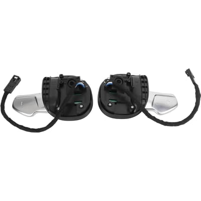 2 pièces Palettes de Changement de Vitesse au Volant 5RQ09DX9AC Remplacement pour Dodge Charger Challenger black