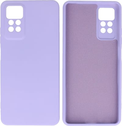 Xiaomi Redmi Note 11 Pro 5G Hoesje - 2.0mm Dikke Fashion Telefoonhoesje Backcover - Siliconen Hoesje - Paars