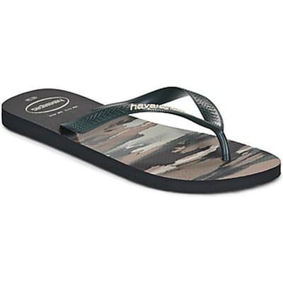 Havaianas HAV. TOP CAMU Zwart/Groen Heren Slippers - Zwart/Groen