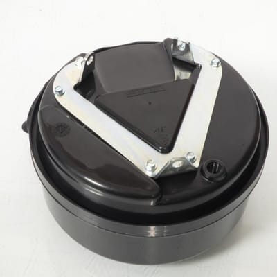 Benzinetank zwart voor Solex bromfiets (PVC)