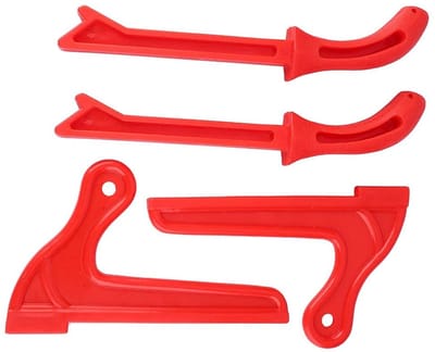Dailygoods- Veiligheidsduwstokken - Ergonomisch Handvat - Duurzaam Materiaal - Terugslagpreventie - Houtbewerkingsaccessoire - Bescherming voor Handen en Vingers - Duwblok