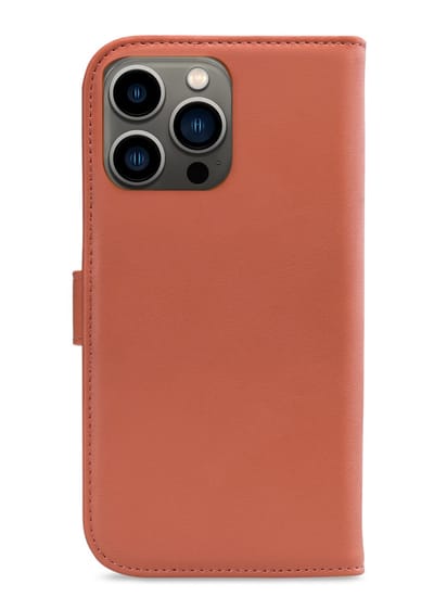 My Style Telefoonhoesje geschikt voor Apple iPhone 13 Pro Hoesje | My Style Flex Wallet Bookcase Portemonnee | Pasjeshouder voor 3 Pasjes | Telefoonhoesje voor Pinpas / OV Kaart / Rijbewijs - Rust Red | Rood
