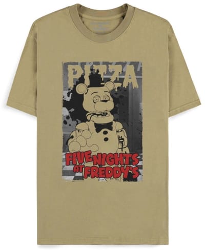 Five Nights at Freddy's - Pizza Heren Tshirt - M - Groen